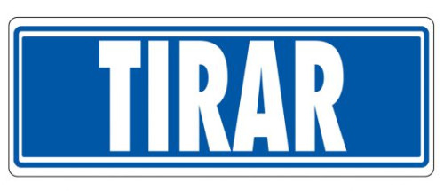 [9933065] ARCHIVO 2000 - SEÑAL "TIRAR" 175X65 PVC GRIS (Ref.6177-03 GS)