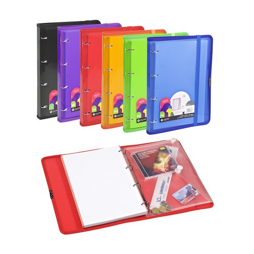 [9935693] CARCHIVO - CARPEBLOC DUNE PP A4 4 an.MIXTAS 20mm con REC. 120 hj. CUADRIC.4x4 NARANJA (Ref.12377452)