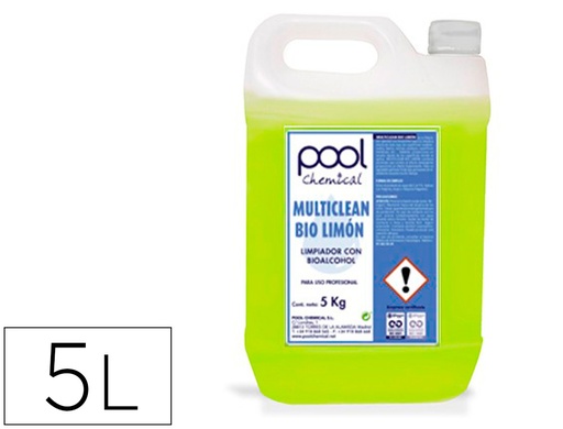 [2159951] DAHI - Fregasuelos aroma limon garrafa de 5 litros (Ref. PCH451-DJ)