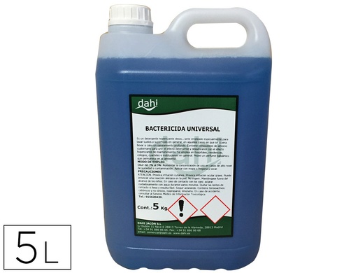 [2159954] DAHI - Limpiador bactericida desbak azul garrafa de 25 litros (Ref. PCH050/25L-DJ)