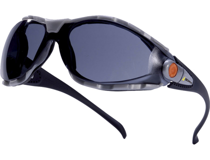[2155647] DELTAPLUS - Gafas de proteccion ajustable pacaya smoke policarbonato ahumado (Ref. PACAYNOFU)