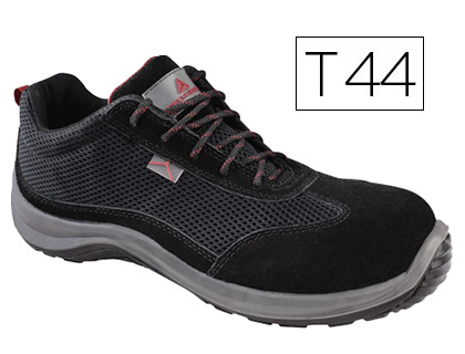 [2155662] DELTAPLUS - Zapatos de seguridad asti piel de serraje afelpado suela de composite negro talla 44 (Ref. ASTISPNO44)