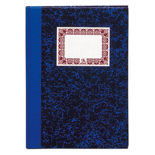[9935862] DOHE - CUADERNO CARTONÉ 100 HOJAS RAYADO HORIZONTAL FOLIO 70GR COLOR AZUL (Ref.9950)