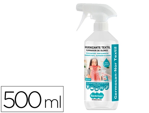 [2162562] Desinfectante bacterisan germosan-nor bp7 virucida para textil bote pulverizador de 500 ml (Ref. 5012GD029863)