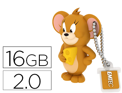 [2154052] EMTEC - MEMORIA USB FLASH 16 GB 2.0 JERRY (Ref.ECMMD16GHB103)