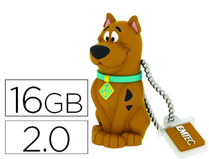 [2154053] EMTEC - MEMORIA USB FLASH 16 GB 2.0 SCOOBY DOO (Ref.ECMMD16GHB106)
