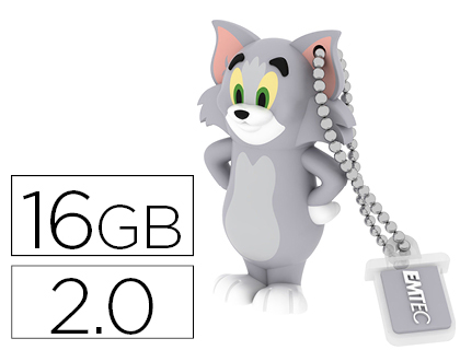 [2154054] EMTEC - MEMORIA USB FLASH 16 GB 2.0 TOM (Ref.ECMMD16GHB102)