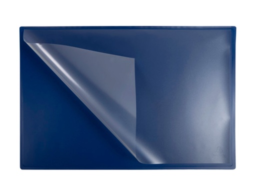[2162335] EXACOMPTA - Vade sobremesa clean safe polipropileno azul 59x39 cm (Ref. 601100D)