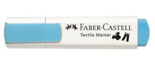 [9937318] FABER CASTELL - MARCADOR TEXTIL BABY PARTY COLORES SURTIDOS BLISTER -5U- (Ref.159530)