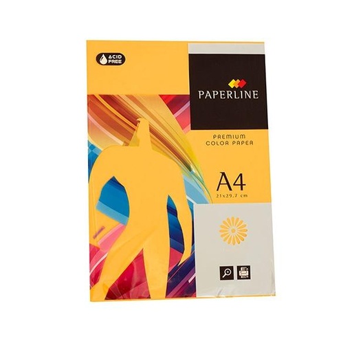 [9934630] FABRISA - PAPEL DIN A4 80GR 1 PAQUETE DE 500 HOJAS COLOR ORO (GOLD) (Ref.15647)