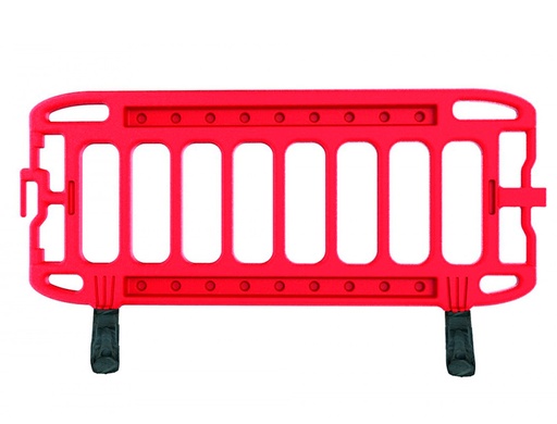 [2160743] FARU - Barrera navigator polietileno rojo longitud 2 mt (Ref. KCB73)