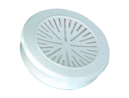 [2160789] FARU - Filtro para mascara bayoneta p3 abs y papel fibra de vidrio caja de 4 unidades (Ref. S5451)