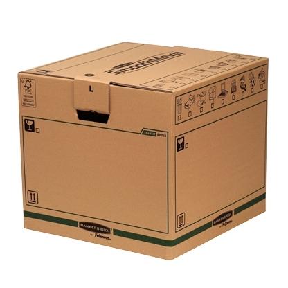 [9924373] FELLOWES - CAJA DE TRANSPORTE REUTILIZABLE GRANDE CON MONTAJE AUTOMÁTICO (Ref.6205301)