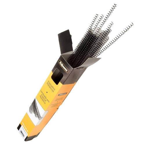 [9924615] FELLOWES - PACK DE 100 ESPIRALES METÁLICAS NEGRAS 22 MM (Ref.5110901)