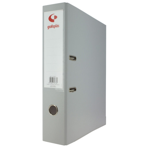 [9937742] GRAFOPLÁS - ARCHIVADOR PALANCA 65MM GRAFCOLOR FOLIO FORRADO PP GRIS (Ref.17279571)