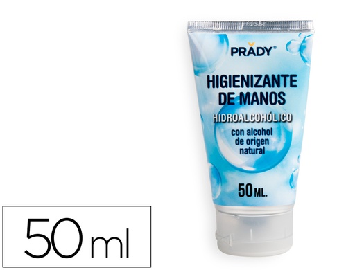 [2159437] Gel hidroalcoholico higienizante para manos limpiay desinfecta sin necesidad de aclarado bote de 50 ml (Ref. 159437)