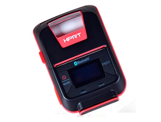 [2162200] HPRT - Impresora de etiquetas hm-200 portatil termica visor oled ancho de papel 58 mm bateria ion de litio (Ref. HM-E200)