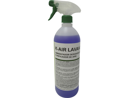 [2155709] IKM - Ambientador spray k-air olor flor de lavanda botella de 1 litro (Ref. K-AIR LAVANDA)