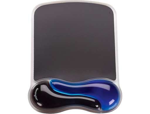 [2162729] KENSINGTON - Alfombrilla para raton duo gel con reposamuñecas color negro/azul 240x182x25 mm (Ref. 62401)