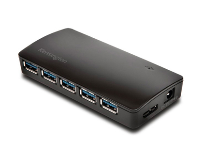 [2154097] KENSINGTON - HUB USB 3.0 CON CARGADOR 7 PUERTOS NEGRO (Ref.K33980EU)