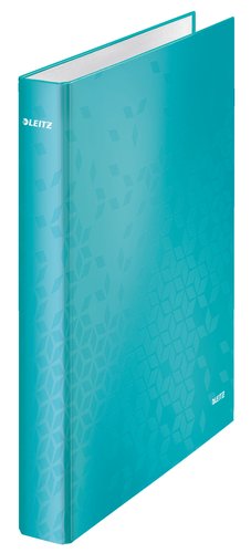 [9934303] LEITZ - CARPETA de ANILLAS WOW A4 180º 2 an.MIXTAS 25mm TURQUESA (Ref.42410151)