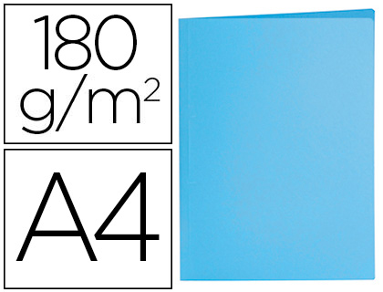 [2010417] LIDERPAPEL - Subcarpeta A4 azul pastel 180g/m2 (Ref. SC28)