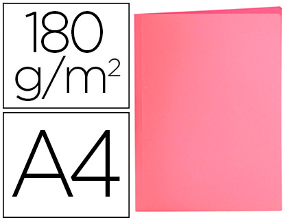 [2010424] LIDERPAPEL - Subcarpeta A4 rosa pastel 180g/m2 (Ref. SC32)