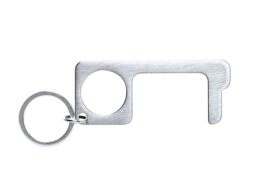 [2159778] Llavero higienico anticontacto bigox acero inoxidable 3,20x7,60 cm (Ref. 6644)