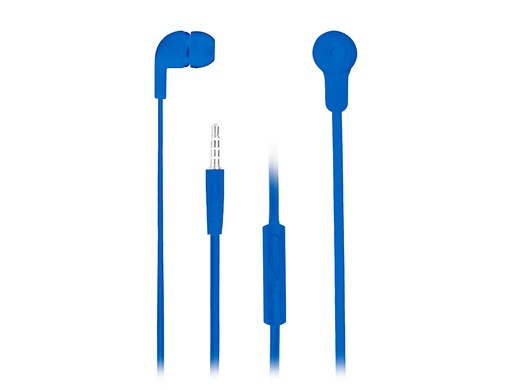 [2161312] NGS - Auricular cross skip con control de volumen jack 3,5 mm longitud cable 1,2 mt color azul (Ref. CROSSSKIPBLUE)