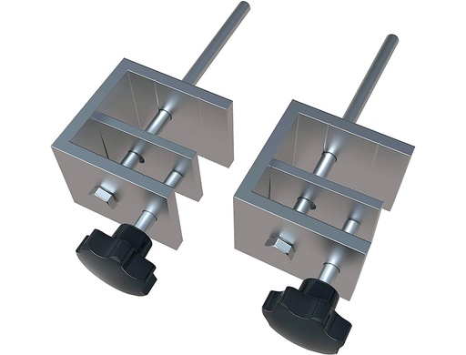 [9160282] NOBO - Abrazadera para pantalla separadora premium plus sobremesa pack de 2 unidades (Ref. 1915555)