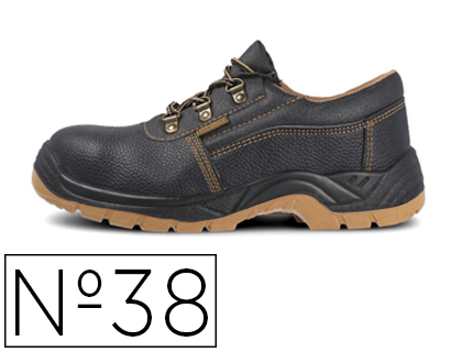 [2155784] PAREDES - Zapato de seguridad zp1000 s3 negro talla 38 (Ref. SM5065 NE/38)
