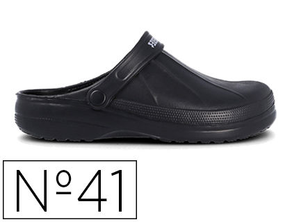 [2155804] PAREDES - Zueco leo negro talla 41 (Ref. OP5122 NE/41)