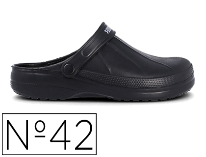 [2155805] PAREDES - Zueco leo negro talla 42 (Ref. OP5122 NE/42)