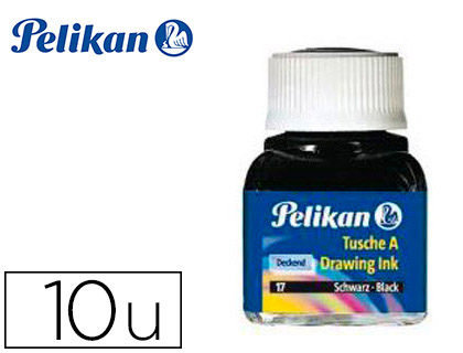 [2090209] PELIKAN - TINTA CHINA COLORES SURTIDOS FRASCO 10 ML (Ref.249474)