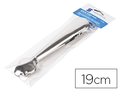 [2153874] PINZA PARA HIELO SUPREMINOX CON MUELLE ACERO INOXIDABLE 19 CM (Ref.2020)