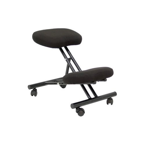 [2156122] PIQUERAS Y CRESPO - Taburete oficina pyc con reposarodillas regulable en varias posiciones negro 640x460x600 mm (Ref. 37BALI840)