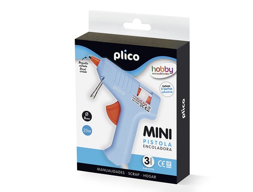 [9155932] PLICO - Pistola termofusible mini 25 w (Ref. 1640)