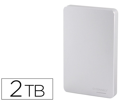 [2162231] Q-CONNECT - Disco duro 2,5\" externo 2tb usb 3.0 sata (Ref. KF18084)