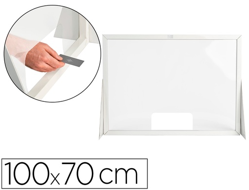 [2159783] Q-CONNECT - Pantalla de proteccion carton formato horizontal 100x70 cm (Ref. KF10704)
