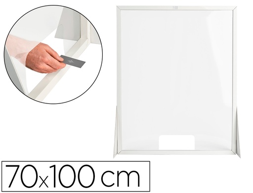 [2159782] Q-CONNECT - Pantalla de proteccion carton formato vertical 70x100 cm (Ref. KF10703)