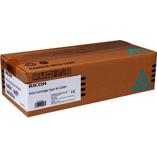 [9934823] RICOH - TONER CIAN TIPO 250 H P C301W Y M C250FW (Ref.408341)
