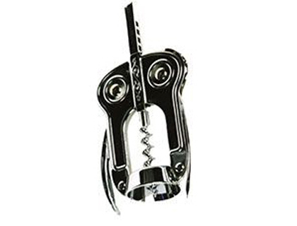 [2153873] SACACORCHOS DOBLE PALANCA ALEXALO ACERO CROMADO 