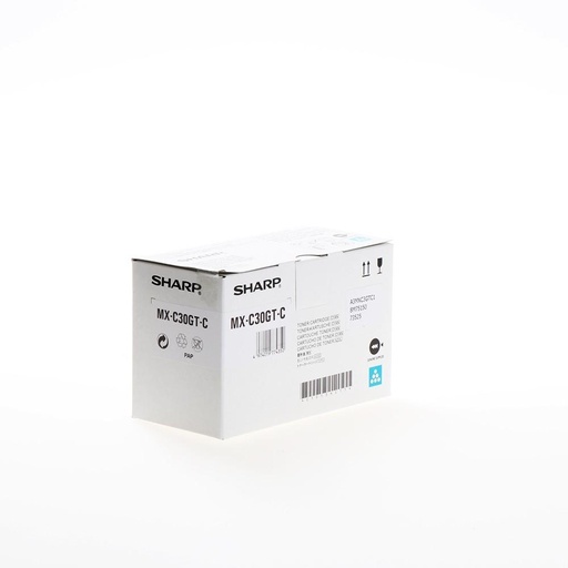[9928959] SHARP - TONER CIAN MXC- 250 F, 300P, 300W,301W, 300 SERIES (Ref.MX-C30GTC)