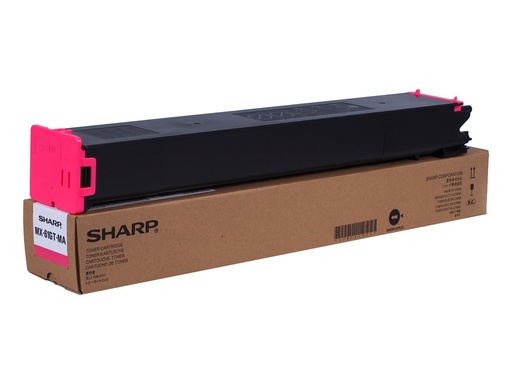 [9933838] SHARP - TONER MAGENTA MX-2630N, 2651, 3050N, 3050V, 3060N, 3060V, 3061, 3070V, 3550N, 3560N, 3570N, 4050N, 4060N, 4060V, 4070N, 5050N, 5070N, 5070V, 6050N, 6070N (Ref.MX-61GTMA)