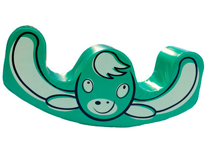 [2068131] SUMO DIDACTIC - Balancin doble vaca verde 116x28x50 cm (Ref. 072)