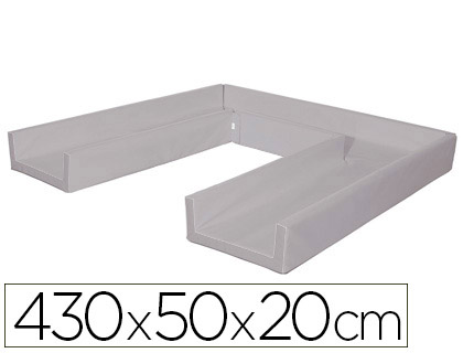 [2300291] SUMO DIDACTIC - Circuito modular de gateo 430x50x20 cm gris (Ref. 448 G)