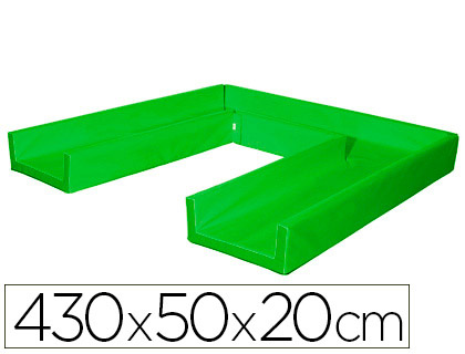 [2300297] SUMO DIDACTIC - Circuito modular de gateo 430x50x20 cm verde (Ref. 448 V)