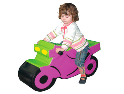 [2068151] SUMO DIDACTIC - Moto fucsia / verde 90x25x43 cm (Ref. 370)