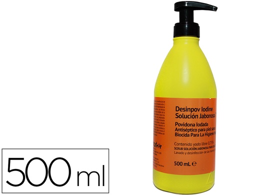 [2160504] Solucion antiseptica clorhexidina desinclor jabon 0,8 % bote de 500 ml (Ref. 34)
