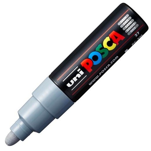[9941532] UNI-BALL - MARCADOR T.OPACA NO PERM. UNI POSCA 7,0 (PC-7M) GRIS (Ref.228387000)